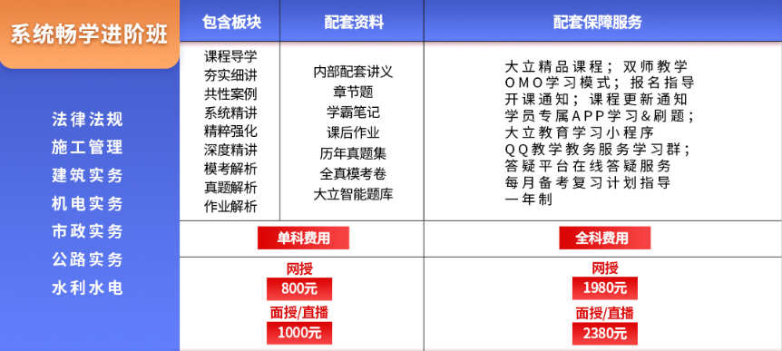 大立二建系統(tǒng)暢學(xué)班