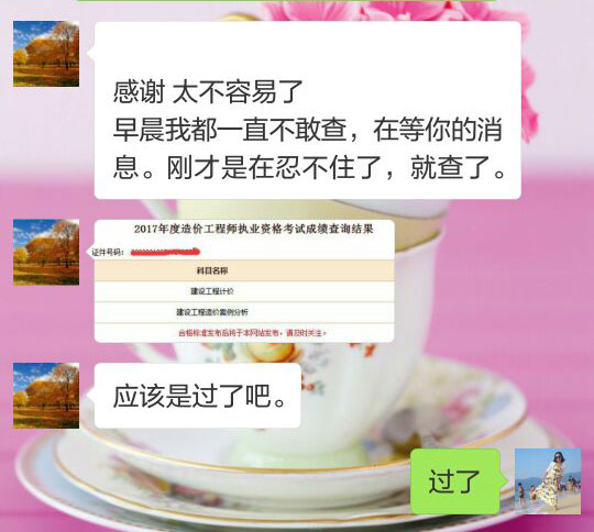 2017年造價工程師考試成績查詢